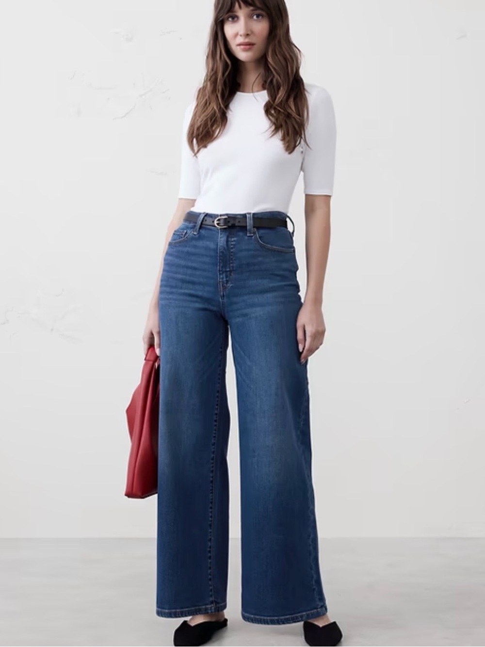 Banana Republic Wide Leg Jeans